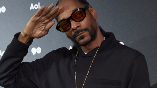 Rapper Snoop Dogg honored in politically charged BET awards