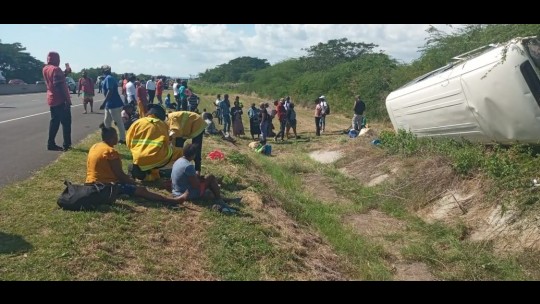 One Killed, 17 Injured In Crash On P.J. Patterson Highway | RJR News ...