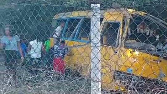 Several People Injured In Bus Crash On Portmore Toll Road 