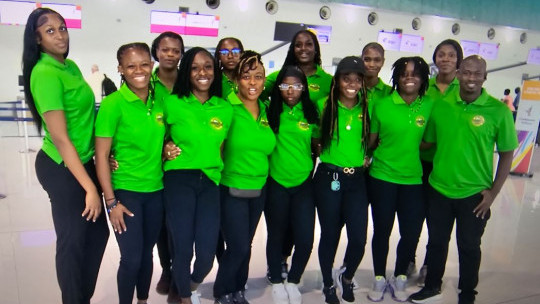 National team departs for Caribbean Women's Basketball Championship