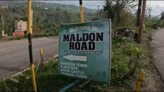 Breakaway on Maldon Road in St. James causing challenges for school