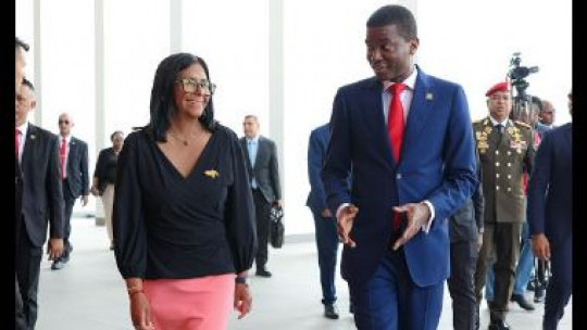 Acting Venezuelan leader Delcy Rodriguez in Grenada for first state visit